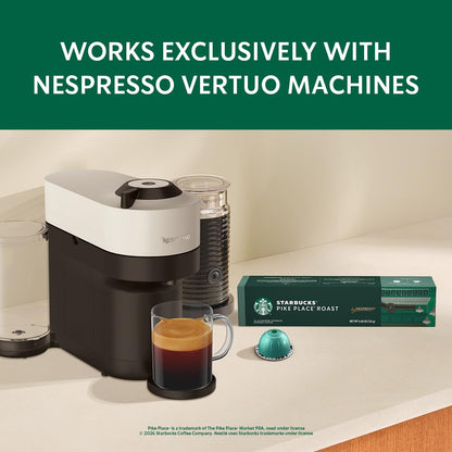 Starbucks by Nespresso Coffee Pods Variety Pack - Blonde, Medium & Dark Roast, 30-Count, 7.8 oz Brews