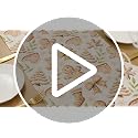 Christmas Gingerbread Man Table Runner 13x72 Inch Seasonal Kitchen Decor