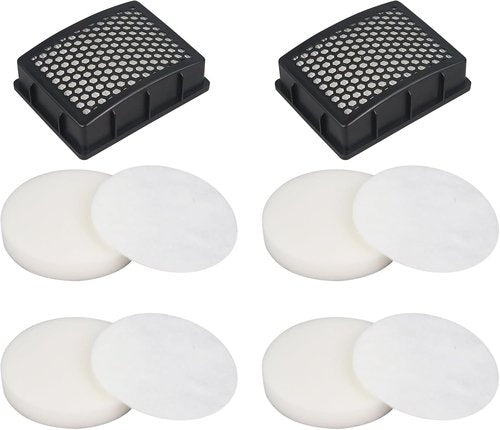 Kenmore Replacement Vacuum Filter Set - 2 HEPA & 4 Foam Filters for DU2015, DU2012, K4010 Models