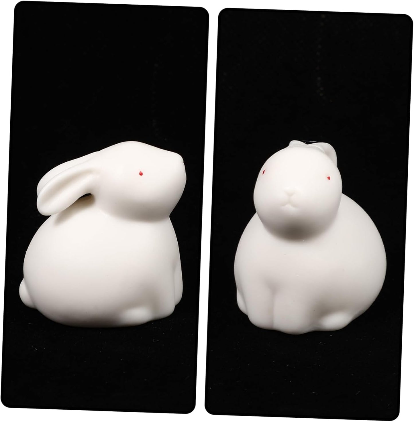 Regine Switzerland Ceramic Rabbit Figurine - Year of the Rabbit Desktop Bunny Decor | Perfect for Home & Office