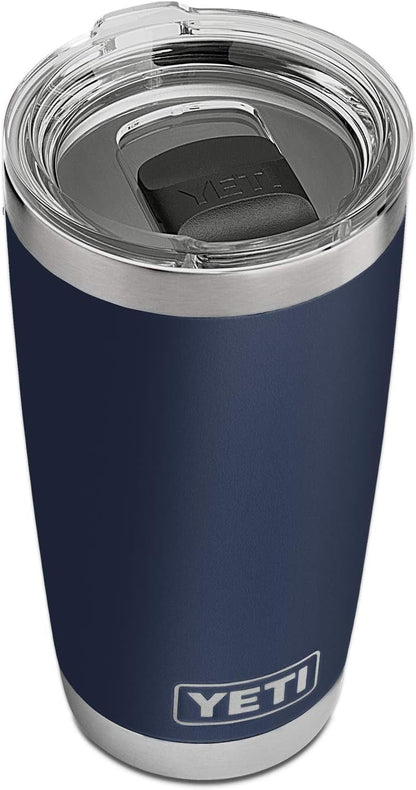 YETI Rambler 20 oz Stainless Steel Tumbler - Vacuum Insulated with MagSlider Lid for Ultimate Temperature Retention