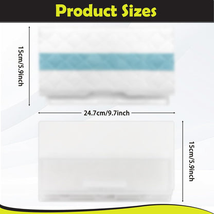 Shark VACMOP Disposable Hard Floor Vacuum & Mop Pad Refills - 20 Pack for VM Series Cleaners