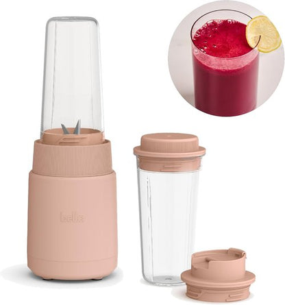 Bella Portable Rocket Blender - 6 Pcs Juicer & Smoothie Maker | BPA-Free, 240W, Stainless Steel Blade, Dishwasher Safe