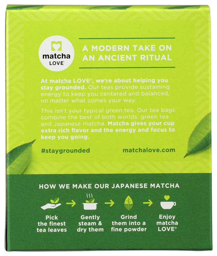 Matcha Love Japanese Green Tea 10 Ct (Pack of 2)