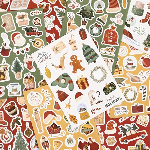 Christmas Stickers for Kids - Large Set of 400 Holiday Decorations - Variation of THIS listing