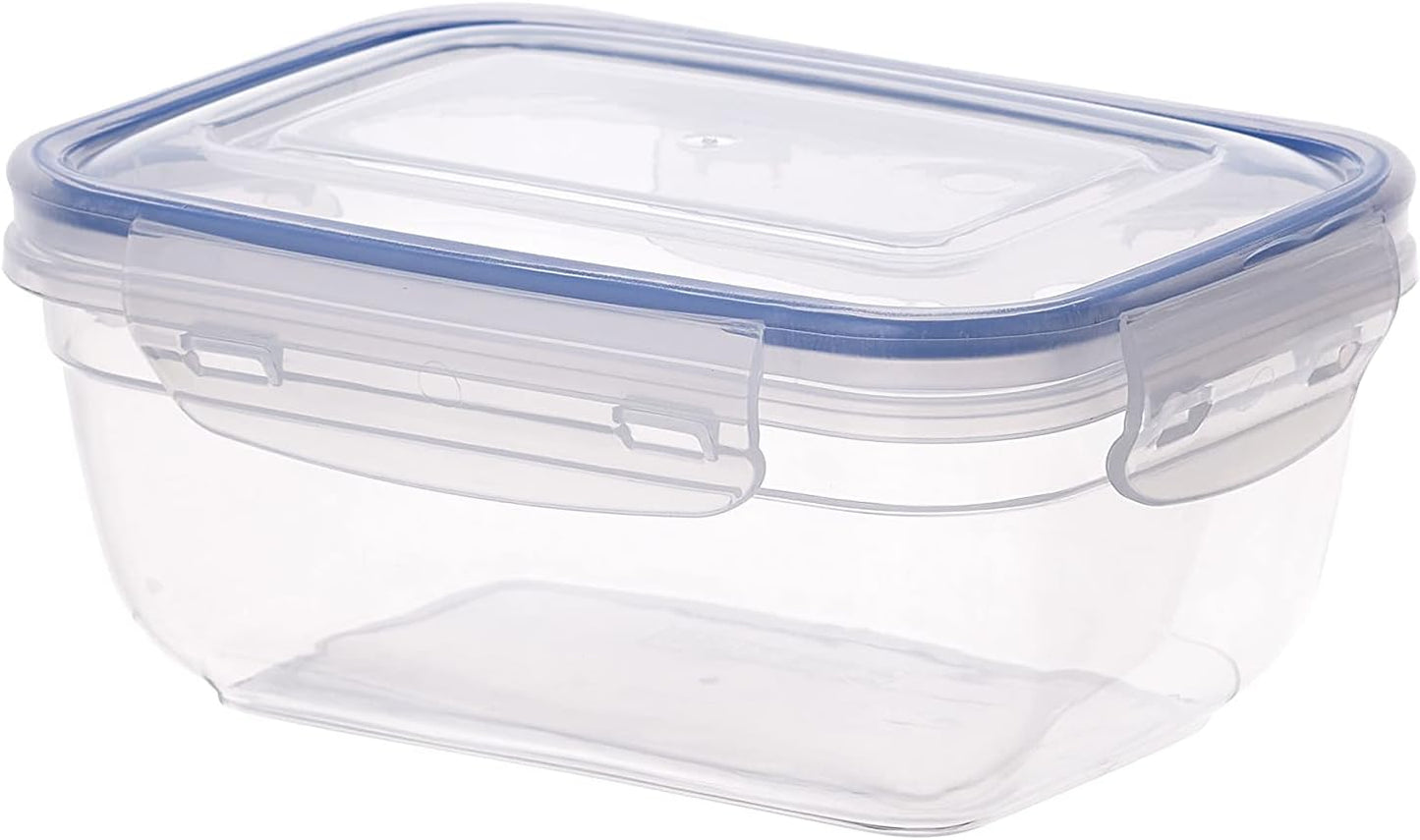 Superio Food Storage Containers - Airtight Leak-Proof Meal Prep Set | BPA-Free Plastic, 3 Sizes