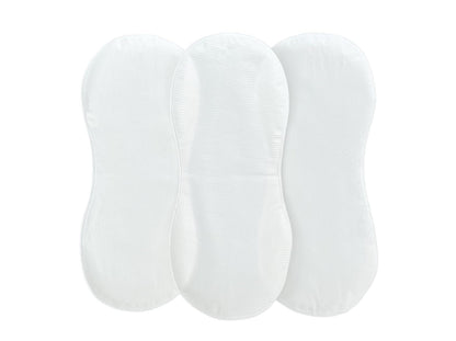 Skiennix Changing Pad Liner - Super Soft & Waterproof for Peanut Shaped Pads | 3 Pack