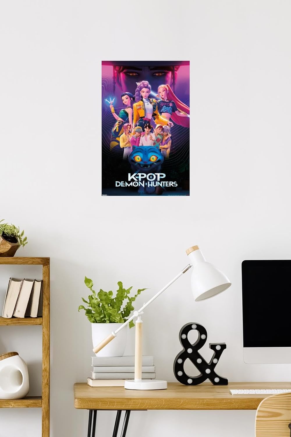 Netflix KPop Demon Hunters 2025 - Premium Unframed Wall Poster | 22.4L x 14.7W