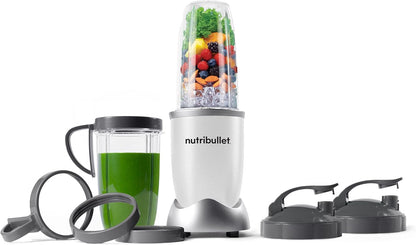 NutriBullet Pro 13-Piece Blender Set - Powerful 900W Motor in Sleek White Finish