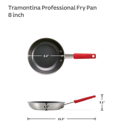 Tramontina Nonstick and Ceramic Professional Pans (Black/Red/Gray)