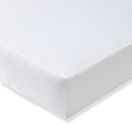 Burt's Bees Baby Organic Cotton Fitted Crib Sheet - Breathable for Standard Crib & Toddler Mattresses