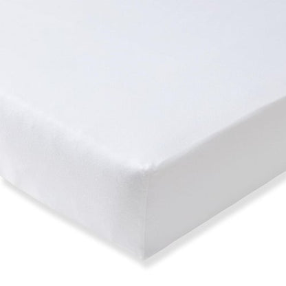 Burt's Bees Baby Essential Organic Cotton Fitted Crib Sheet, Breathable for Boy Girl Standard Crib & Toddler Mattresses