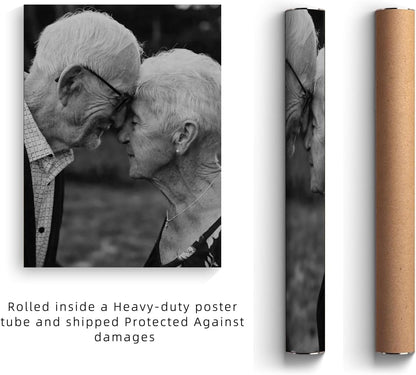 ZXDZSM Custom Canvas Poster - Personalized Photo Wall Art | Unframed 22" x 34" Size