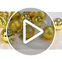 Emerald Green Christmas Ornaments Set of 18 - 3.2 Inch Shatterproof Holiday Decorations, Variation: 3.2" 18PCS / Emerald Green