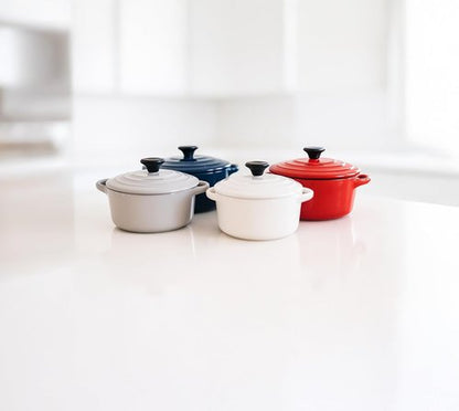 Chantal Mini Casserole Set of 4 - 8 oz. | Elegant Cobalt Blue Design for Stylish Cooking