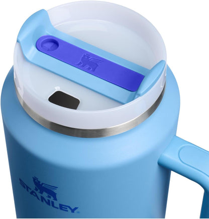 STANLEY Quencher H2.0 Tumbler - 64 oz Insulated Stainless Steel Cup with Handle & Straw | BPA-Free | Blue Sky