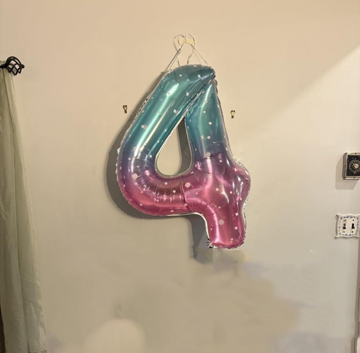 Number Balloons - 40 Inch Birthday Decorations for Kids | Pink, Purple & Blue 1st, 11th, 21st Celebrations