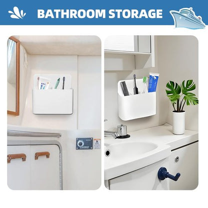 Cruise Essentials 2025 Magnetic Toothbrush Holder, Bathroom Travel Toothbrush Holder, Caribbean Cruise Ship and Alaska Cruise Ship