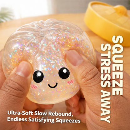 Skiennix Dumpling Squishy Mystery Box - Surprise Stress Relief Fidget Set, Random Colors (1 Pack)