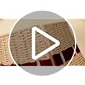 Christmas Tree Collar Basket with Red Velvet Bow 23.6" Wicker Base Cover Rustic - Variation of Red Velvet