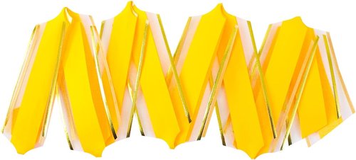 Forbinbo Gift Wrap Ribbon Pull Bows - Easy & Fast 6" Wide Yellow Bows for Christmas & Gift Decoration