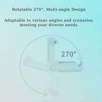 Skiennix Mini Portable Handheld Fan - 3-in-1 USB Rechargeable Design | 3-Speed Levels for Travel & Office