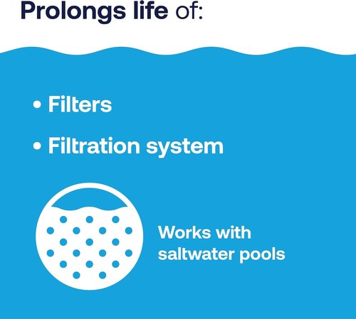 HTH 67071 Filter Cleaner for Swimming Pools - Effectively Removes Dirt, Oil & Grease for Clear Water