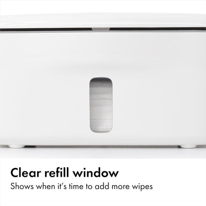 OXO Tot Wipes Dispenser - Perfect Pull Design for Easy Access | Stylish Gray Finish