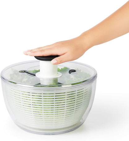 OXO Good Grips Salad Spinner - 6.22 Quart Lettuce & Fruit Washer with Strainer | Pack of 4