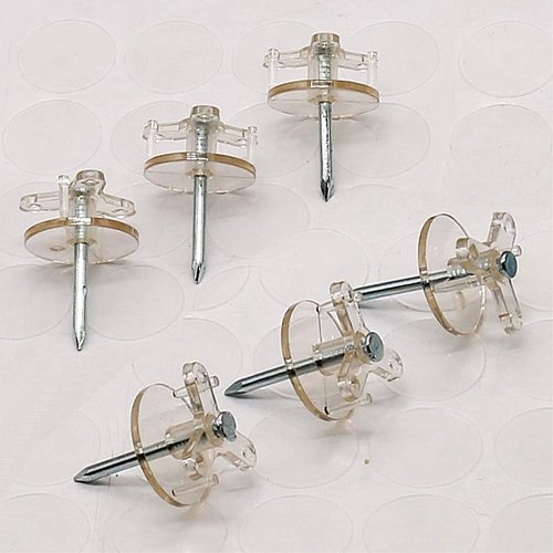HXWEIYE Mini Adhesive Light Clips - 40 Pack All-Purpose Holiday Decorating Hooks for Indoor & Outdoor Use