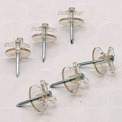 HXWEIYE Mini Adhesive Light Clips - 40 Pack All-Purpose Holiday Decorating Hooks for Indoor & Outdoor Use