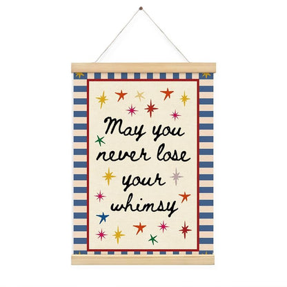 Never Lose Your Whimsy - Maximalist Kids Playroom Wall Art Poster Banner (Variation of THIS listing)