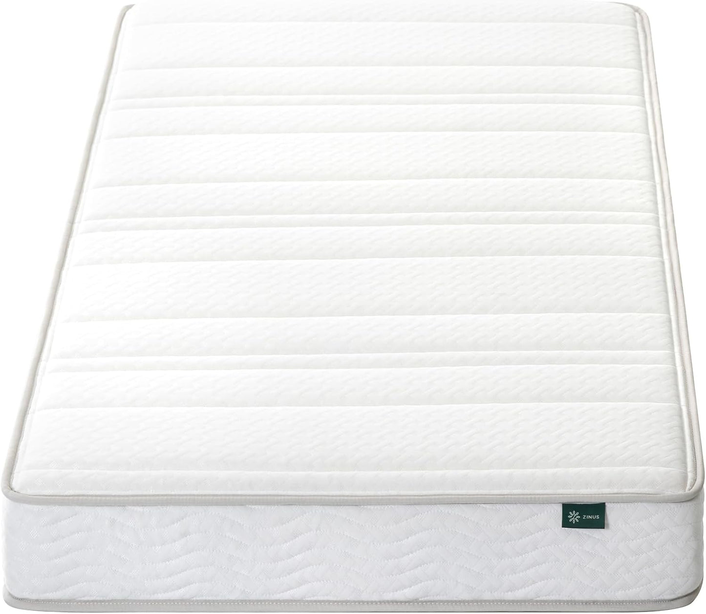 Zinus 6 Inch Hybrid Mattress - Medium Firmness, Durable Support, Twin Size, Certified Safe Foams