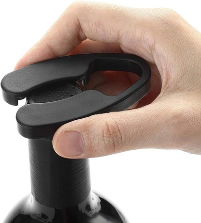 2 Pack Design Wine Foil Cutter, Wine Bottle Opener Accessory, Gift for Wine Lovers by YWQ, Black