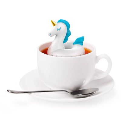 Genuine Fred, FLOAT-TEA UNICORN, Unicorn Pool Float Reusable Tea Infuser, Fun Gift for Tea Lovers, Clever Kitchen Gadget