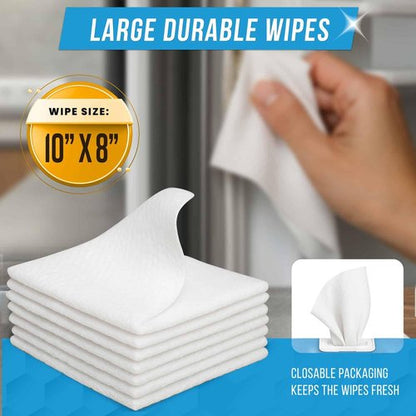 ACTIVE Heavy Duty Surface Cleaner Wipes - 24 Large Wipes for Appliances, Glass, and Tile Cleaning