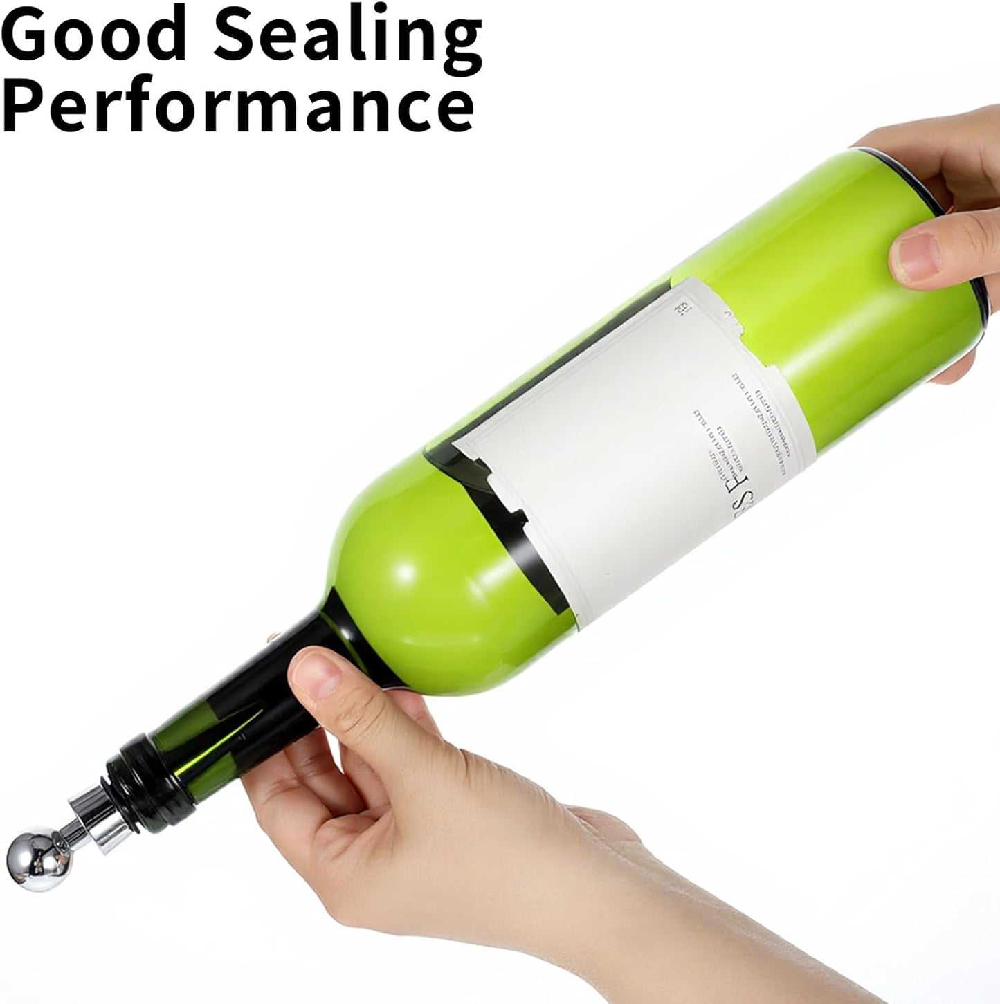 Wine Stoppers for Wine Bottles 30 Pcs Wine Bottle Stopper with Silicone Vacuum Wine Bottles Corks Reusable Wine Stopper for Bar, Holiday Party Suitable for Standard Bottle