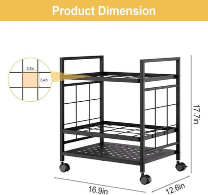 Blueprint Holder with Wheels - 20 Slot Blueprint Storage Rack for Home, Office & School