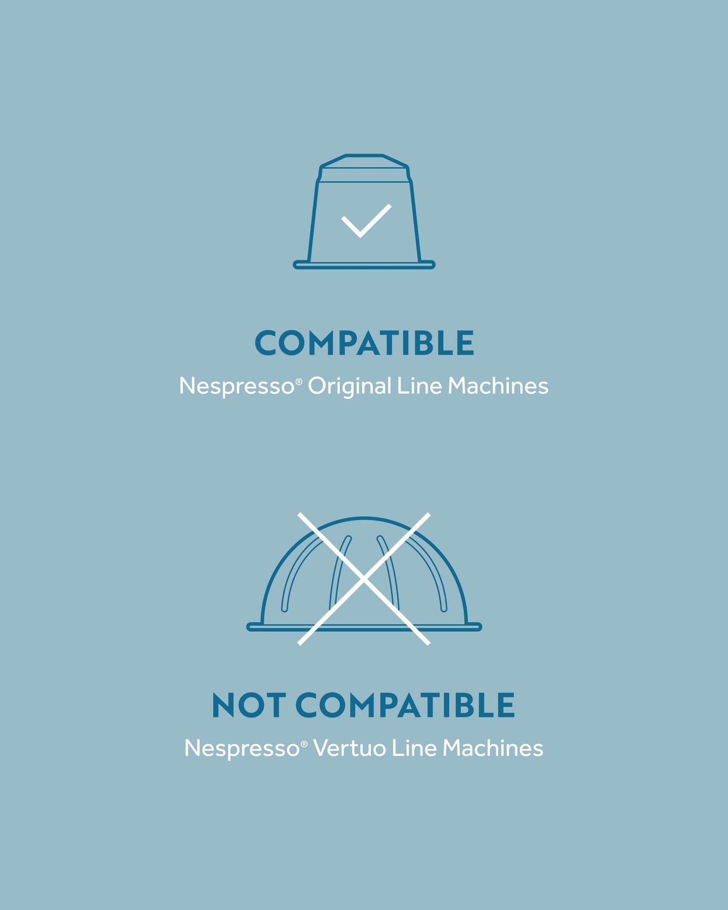 ROSSO CAFFE Espresso Coffee Pods, Compatible with Nespresso Original Machines, Reserve Ice Pack, 80 Capsules - Made in Italy