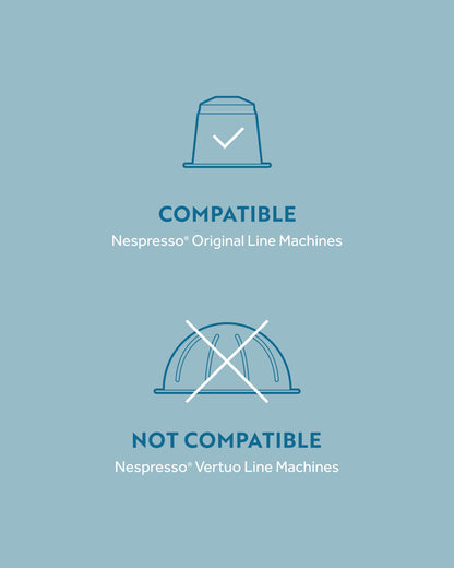 ROSSO CAFFE Espresso Coffee Pods, Compatible with Nespresso Original Machines, Reserve Ice Pack, 80 Capsules - Made in Italy