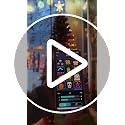 Smart Animated Christmas Tree Lights - DIY Pixel Light Show 6.9ft/2.1m (400 Lights) - App & Remote Control