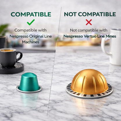 ROSSO CAFFÈ Espresso Coffee Pods - Reserve Variety Pack for Nespresso Original Machines | 160 Capsules Made in Italy