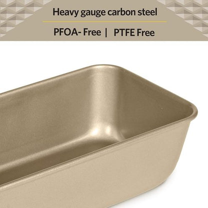 Glad Loaf Baking Pan - Nonstick Heavy Duty Bakeware for Perfect Bread & Cakes | 9.5 x 5.62 x 2.5 Inches