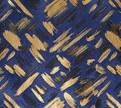 Multi-Size Glittering Colorful Jacquard Fall Table Runner 13 x 90 Inches - Blue Variation