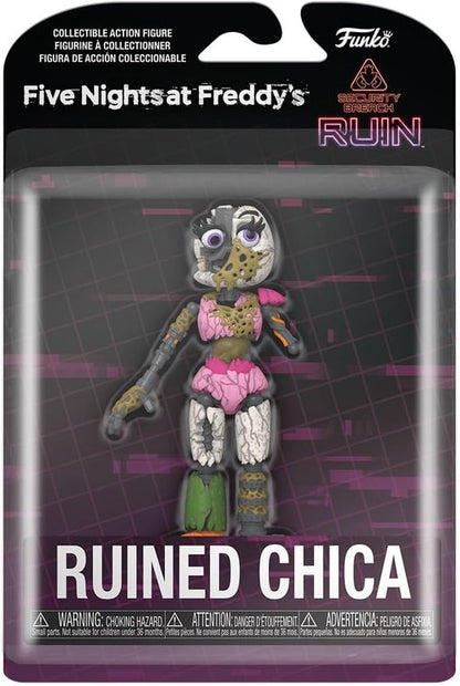 Funko Action Figure - Ruined Chica | FNAF Collectible Toy for Kids & Adults - Perfect Gift Idea
