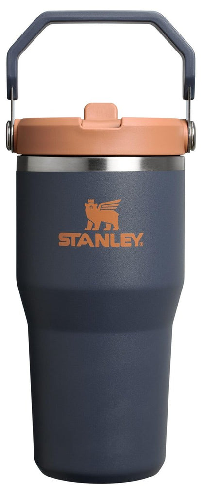 STANLEY IceFlow 2.0 Flip Straw Tumbler with Handle 20 oz | Twist On Lid and Flip Up Straw | Leak Resistant Water Bottle | Insulated Stainless Steel | BPA-Free | Twilight