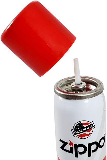Zippo Butane Fuel Refill - High-Purity Clean Burning Fuel for Lighters & Torches - 75ml 2-Pack