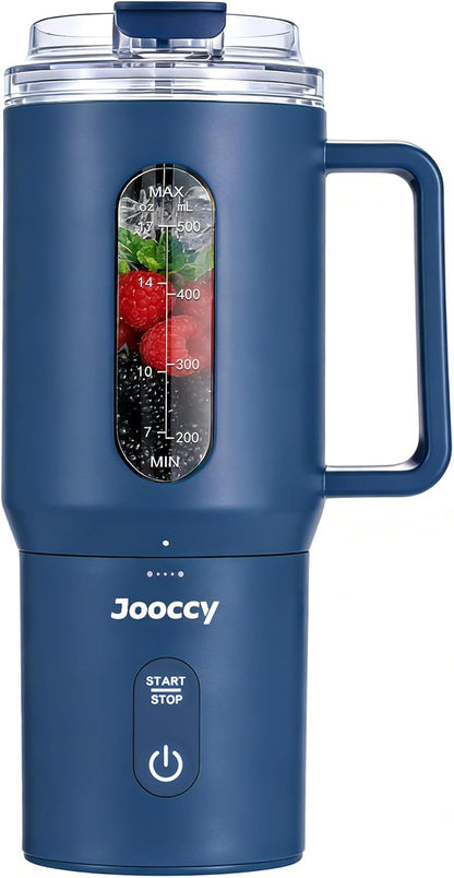 Skiennix 18oz Portable Blender - Cordless Travel Blender with Ice Crushing Blades & Auto Reverse Function