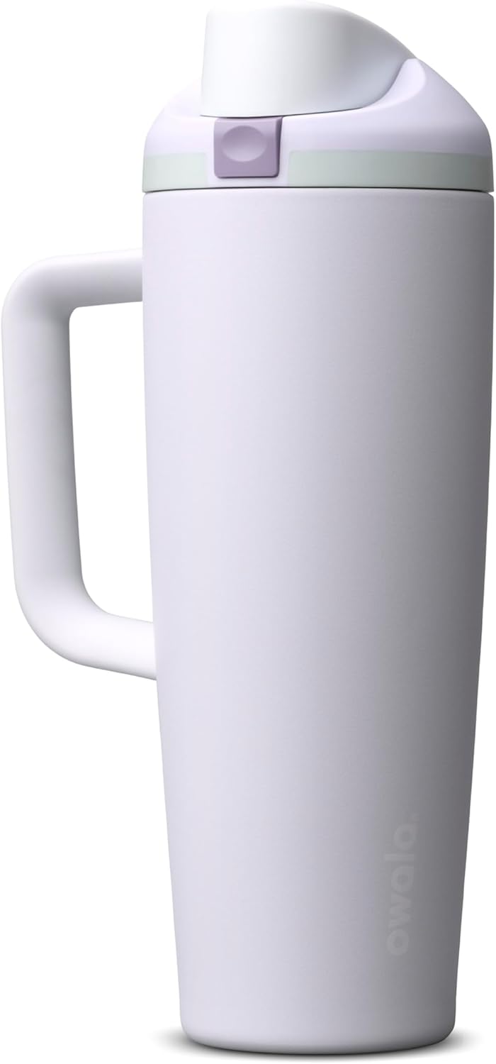Owala FreeSip Tumbler - 30-Oz. Stainless Steel - Blue | Leak-Proof Design for On-the-Go Hydration
