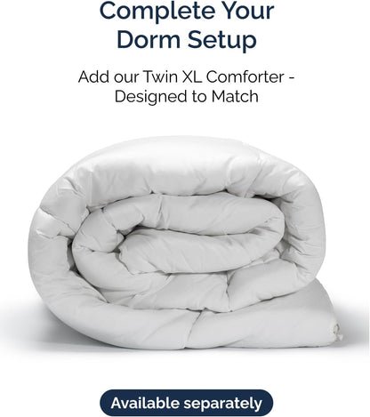 Skiennix Twin Size 3-Piece Sheet Set - Comfy Cooling Bed Sheets with Deep Pockets - Soft & Wrinkle-Free Grey